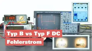 Typ B vs Typ F DC Fehlerstrom
