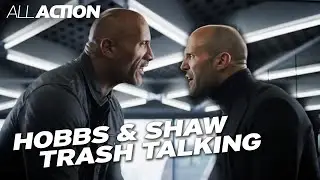 Hobbs & Shaw Ultimate Trash Talk Showdown | All Action