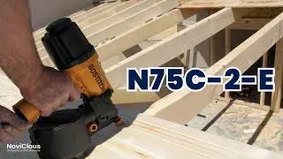 NOVICLOUS | Cloueur Bostitch bardage N75C-2P-E