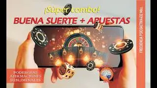 ✨ FORTUNA, SUERTE Y GRANDES PREMIOS: &iexcl;El Combo Subliminal Que Cambiar&aacute; Tu Vida! 💰