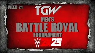 WWE 2K25: Men's Battle Royal tournament - Week 24