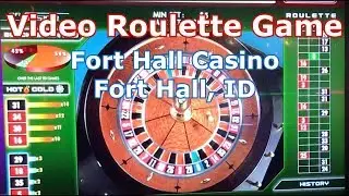 LIVE Video Roulette Game #3 - Fort Hall Casino, Fort Hall, ID - Inside the Casino