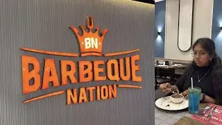 Barbeque Nation 2025 ||Barbeque Nation в торговом центре Marina Mall #OMR #marina mall #foodual
