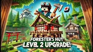 Building a Level 2 Shogun Forester&rsquo;s Hut & Gathering Resources for a Restaurant | MineColonies