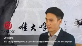 How does Takung ($TKAT) generate revenue and how might this revenue expand?