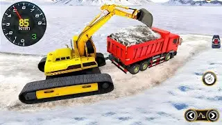 Grand Snow Excavator Simulator #3 - Android GamePlay
