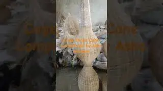 Cage shape Cane Lampshade by Asha overseas