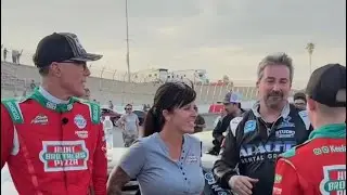 Kevin n Keelan Harvick Kern Raceway WHO FINISHED SECOND Sean Woodside @ Kevin Harvick's Kern Raceway