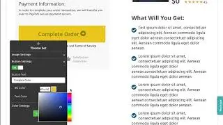 SalesFunnel Order Form