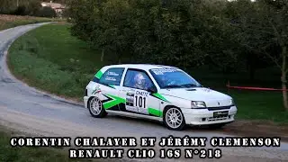 Rallye de la Noix de Grenoble 2023 - Renault Clio 16S N&deg;101 - Corentin CHALAYER et J&eacute;r&eacute;my CHALENSON