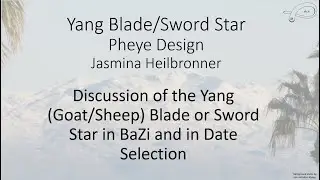 Yang Blade - aka Goat Blade aka Sword Star