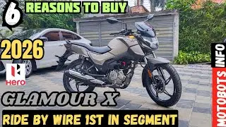 नई 2026 Hero Glamour X 125 Top Variant Detail Review | Price, New Features & Mileage | Motobots Info