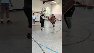 Provocator vs. Provocatrix: Training Insights! 🔥 #arena #gladiator #martialarts #sword #history
