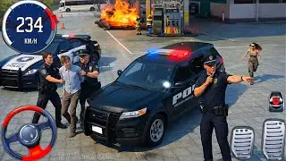 US Police Chase Simulator 🚓 High Speed Car Driving | Real Police Game Android Gameplay 2026