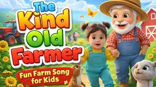 The Kind Old Farmer | Magical Farm Song for Kids 🌾✨ | Relaxing Animated Music