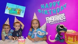 Fingerlings Birthday Party!!!! Epic Toy Haul Unboxing Review