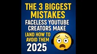 Faceless YouTube Channel Mistakes You Must Avoid in 2025 (Beginner Fails)