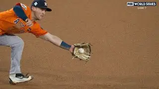 WS2017 Gm7: Bregman makes a difficult diving stop in Game 7