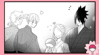 Doujinshi sasusaku — La hermosa chica del festival y su celoso novio — [Español]