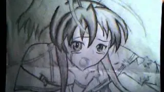 Drawing of  Rei Miyamoto (Highschool of the dead) By: Alexa
