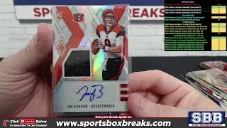 2020 Panini Phoenix Football (Case Break #1) - Hit Recap