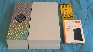 PS4 2TB HDD Upgrade using a Portable HDD