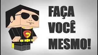 Super Falcote Papercraft sem Cola! Download na descri&ccedil;&atilde;o!