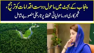 Environment-Friendly Budget Prioritized in Punjab: Historic Tree Plantation and Conservation Project
