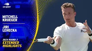 Mitchell Krueger vs. Jiri Lehecka Extended Highlights | 2024 US Open Round 2