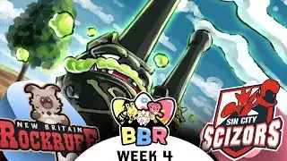 Mid is The Best BBR Season 2 Week 4 New Britian Rockruffs vs Sin City Scizors