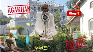 My Trip to Aga Khan Palace VLOG! 👋 You Won't Believe the History Here! 🇮🇳