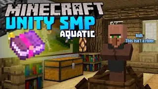 Villager transportation and the Bok shop - Unity SMP Aquatic (season 3) #5