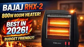 Bajaj RHX-2 800-Watt Room Heater || Best Room Heater In 2026 || Budget Room heater Bajaj