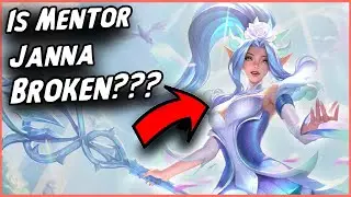Джанна СЛОМАНА??? Обзор, руководство и советы по игре Mentor Veteran Janna!!! | TFT, набор 15