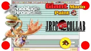 Giant Mario Paint - Xenoblade Chronicles - Riki the Legendary Heropon