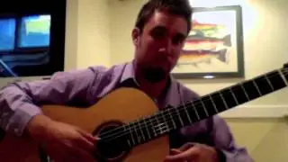 Erik Satie - Gnossienne no. 1 - Classical Guitar (Ryan Walsh, Portland, Oregon)