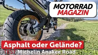 Michelin Anakee Road auf QJMotor SRT700SX