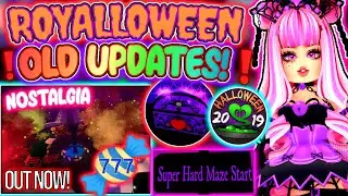 NEW ROYALLOWEEN UPDATE OUT IN THE OLD LOBBIES! AUTUMN TOWN TRICK OR TREATING! ROBLOX Royale High
