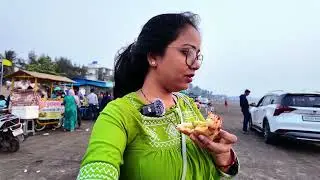 Socha Nahi Tha Beach Pohanch Jayenge 🌴#food #beachvibes #dailyvlog #travelvlog