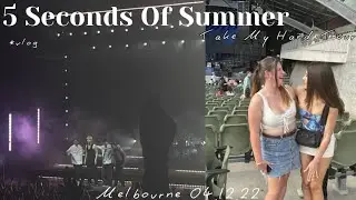FRONT SECTION 5SOS VLOG | An insane night... get ready with me, travel, concert.