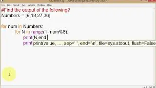 CBSE Class 12 : Output Question in Python (Computer Science)
