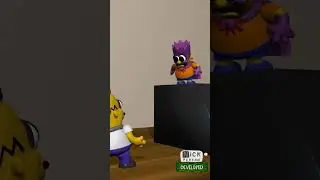 Bart's leap - Fun Times at Homer's Animated (Blender animation) shorts version