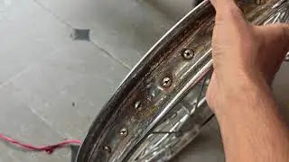 How to Clean Inside the Bike Rim | Easy Surface Rust Removal