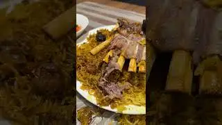 Arabic Food Challenge | Huge Meat & Rice Feast | Traditional Middle Eastern Cuisine#ytshorts #food
