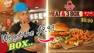 Arby's NEW $9.99 Meat & 3 Box REVIEW!