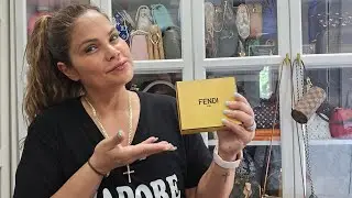 Fendi MINI Crystal Baguette Unboxing #unboxing #fendi