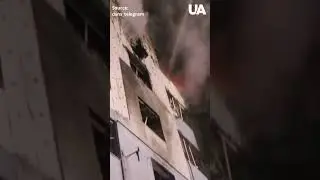 Russian Attack on Kyiv Region: Drone Strike Hits Residential Building, Casualties Reported