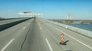 Cinnaminson NJ To South Philly PA - Crossing Delaware River | Relaxing Music