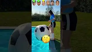 Footballers Epic Water Jump