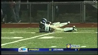 9-28-2012 Gateway Gators vs. Hempfield Spartans highlights channel 11